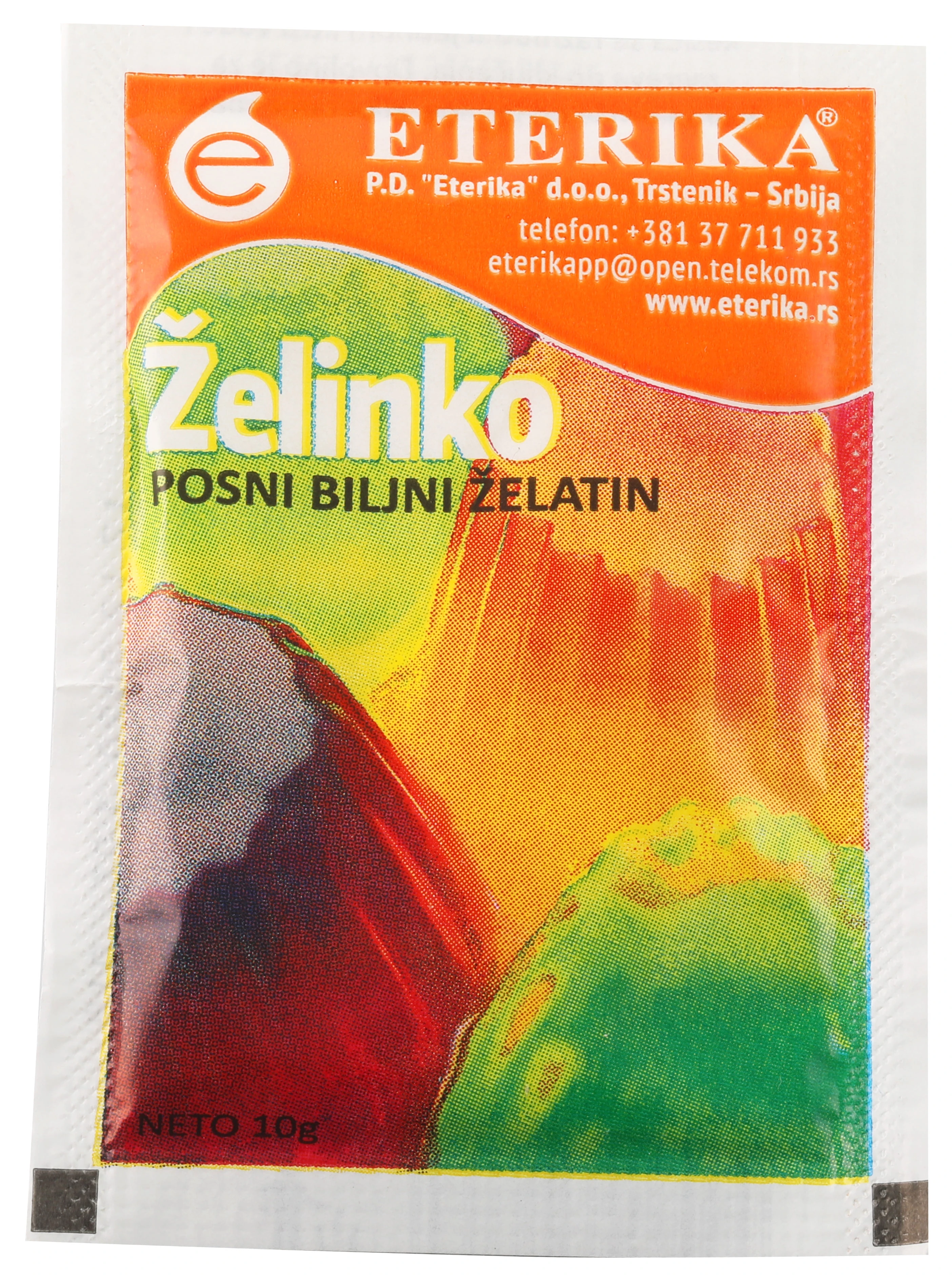 Želinko posni biljni želatin 10 g Eterika